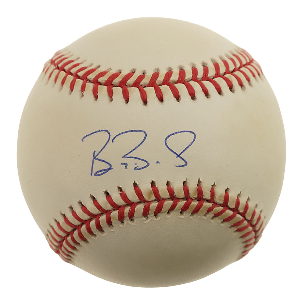 Barry Bonds Single-Signed Baseball