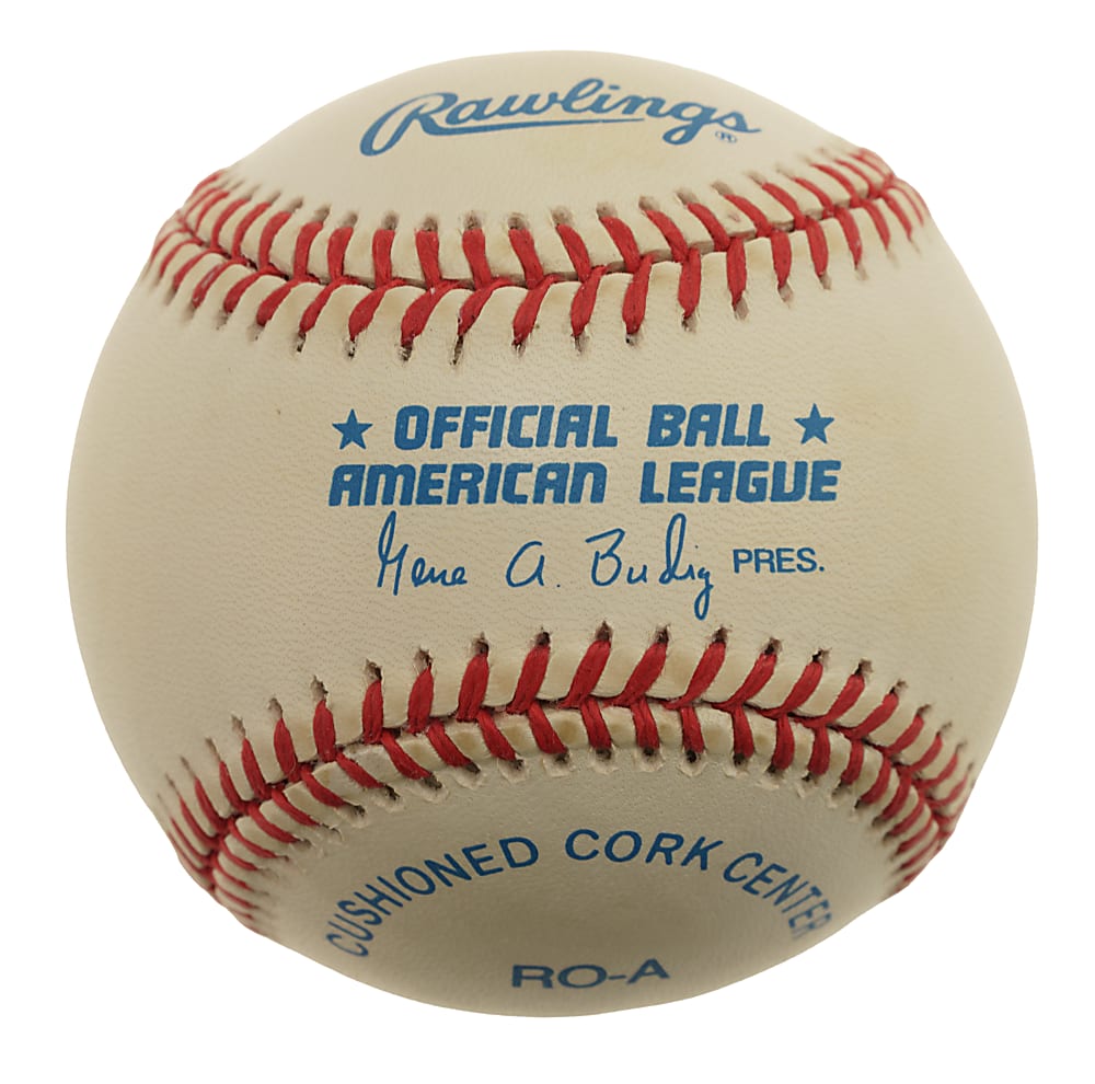 Barry Bonds Single-Signed Baseball
