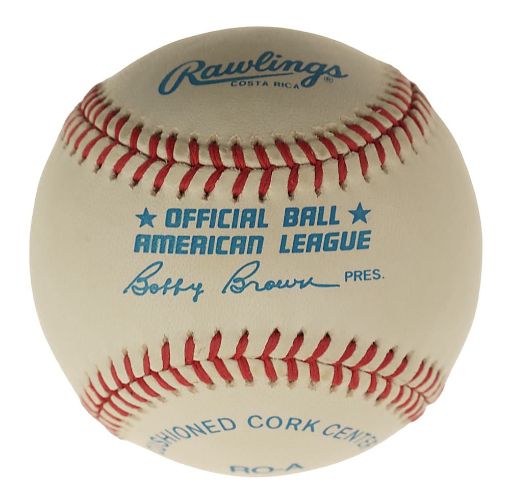 Joe DiMaggio Single-Signed Baseball