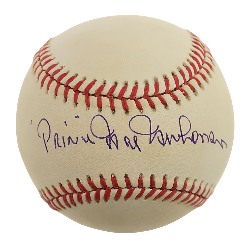 Prince Hal Newhouser Single-Signed Baseball