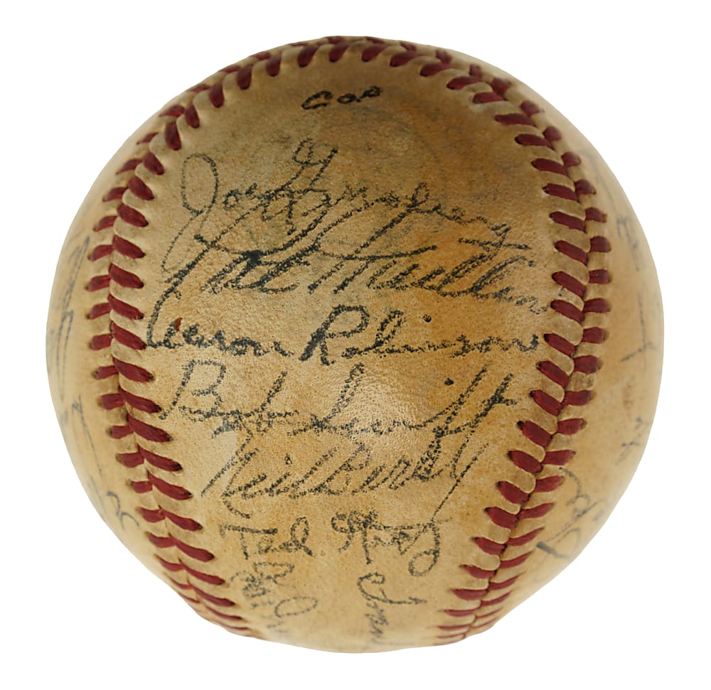 1950 Detroit Tigers Team-Signed Baseball