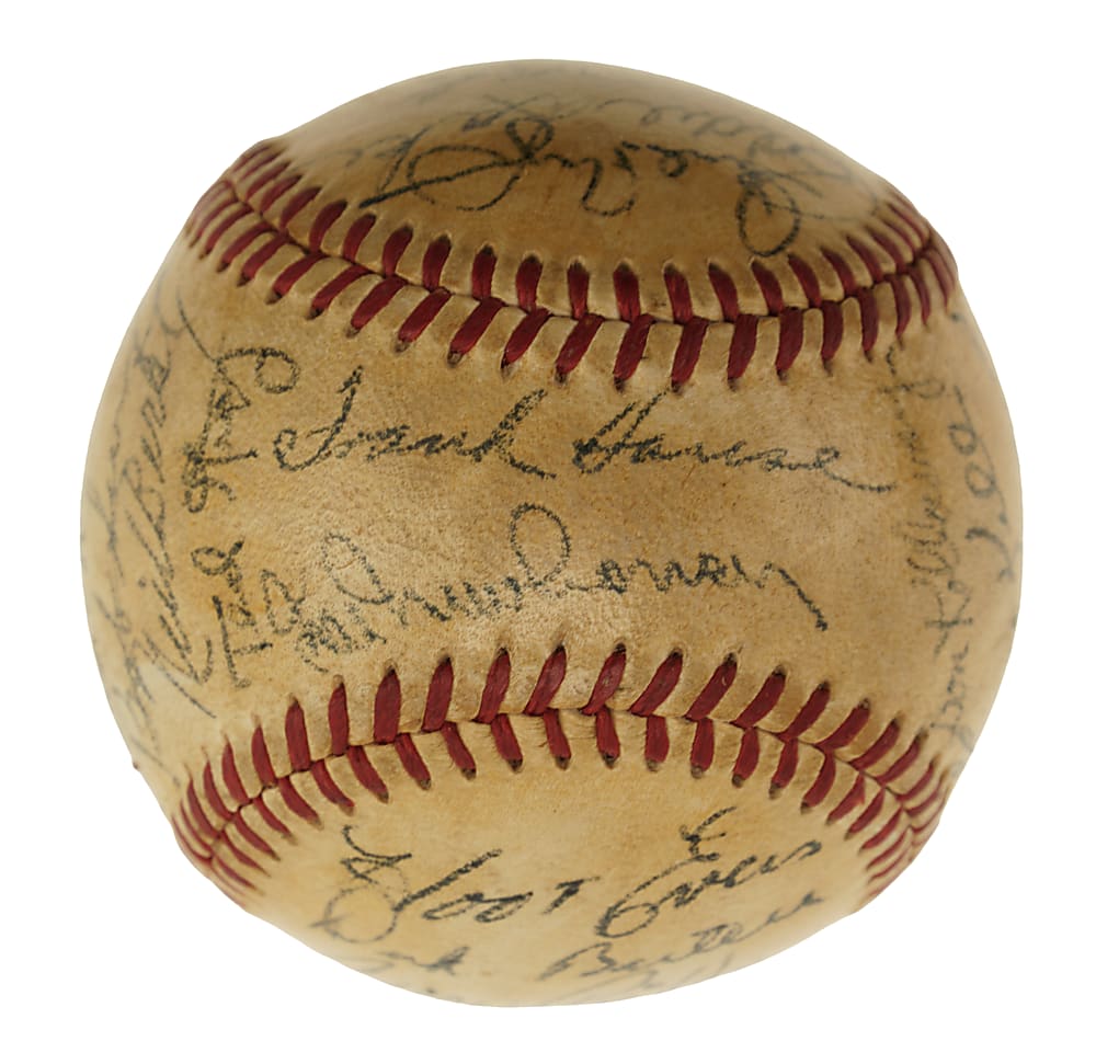 1950 Detroit Tigers Team-Signed Baseball