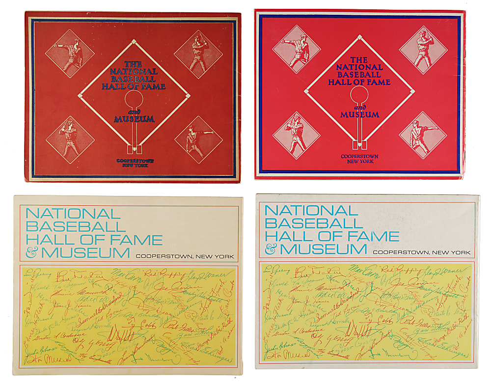 1954 to 1978 Baseball Hall of Fame Yearbook Collection (4)