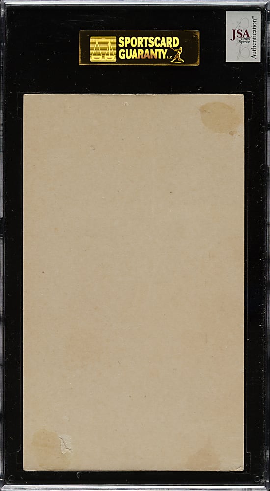 Signed 1936 R314 Goudey "Wide Pen" Premium Carl Hubbell - SGC/JSA