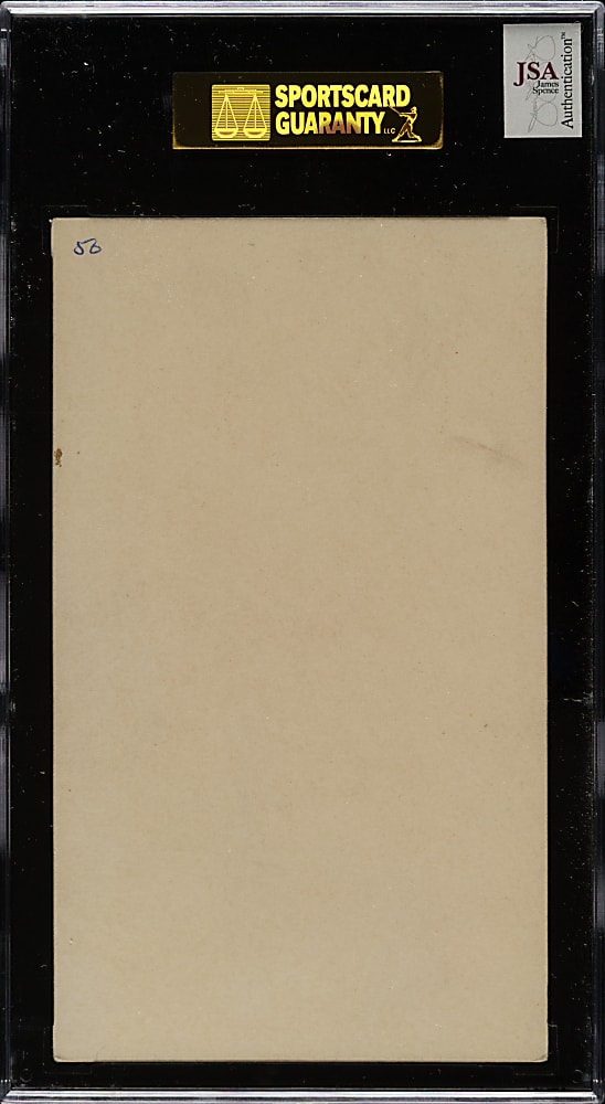 Signed 1936 R314 Goudey "Wide Pen" Premium Frank Frisch - SGC/JSA