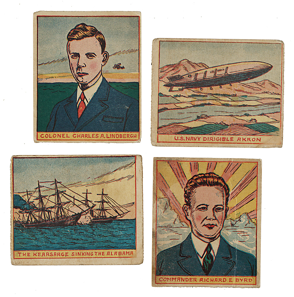 1930s R127 Navy "Series of 24" Partial Set (15/24) Including Charles Lindbergh