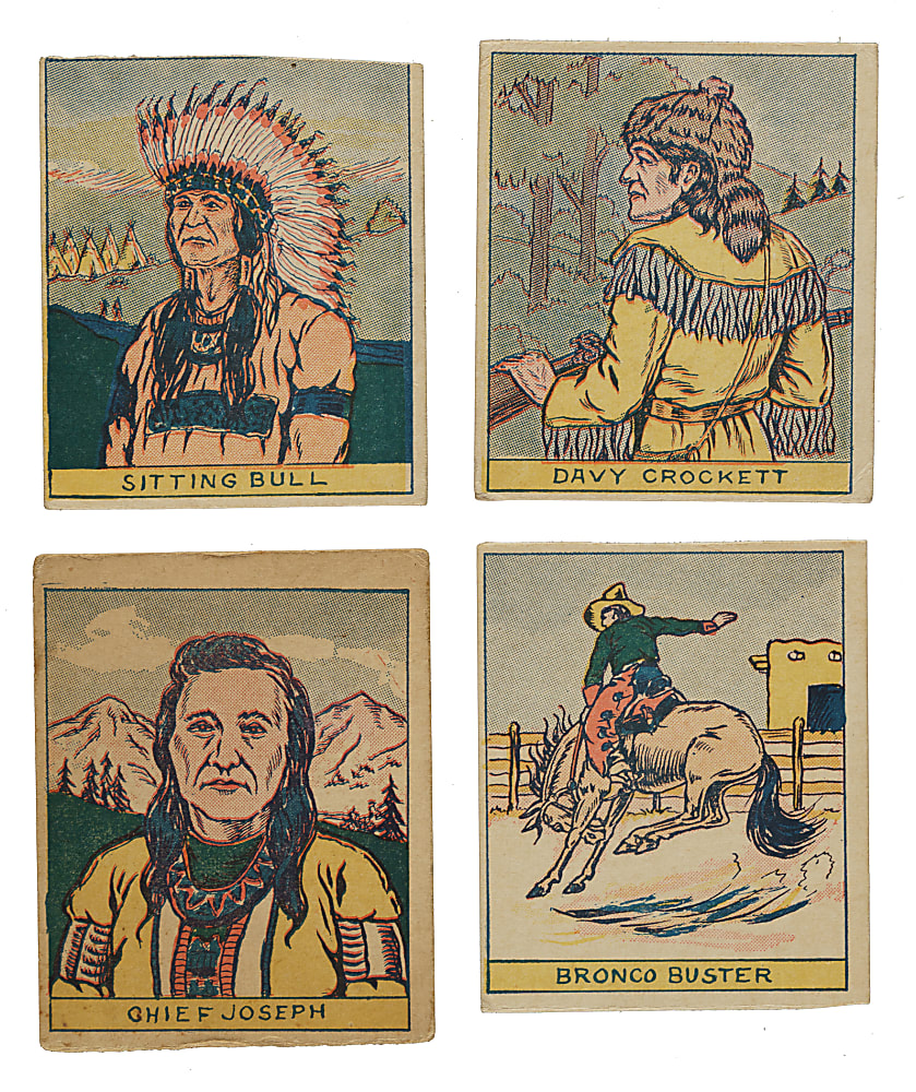 Circa 1933 R130 Anonymous "Series of 48 - Western" Near-Complete Set (38/48)