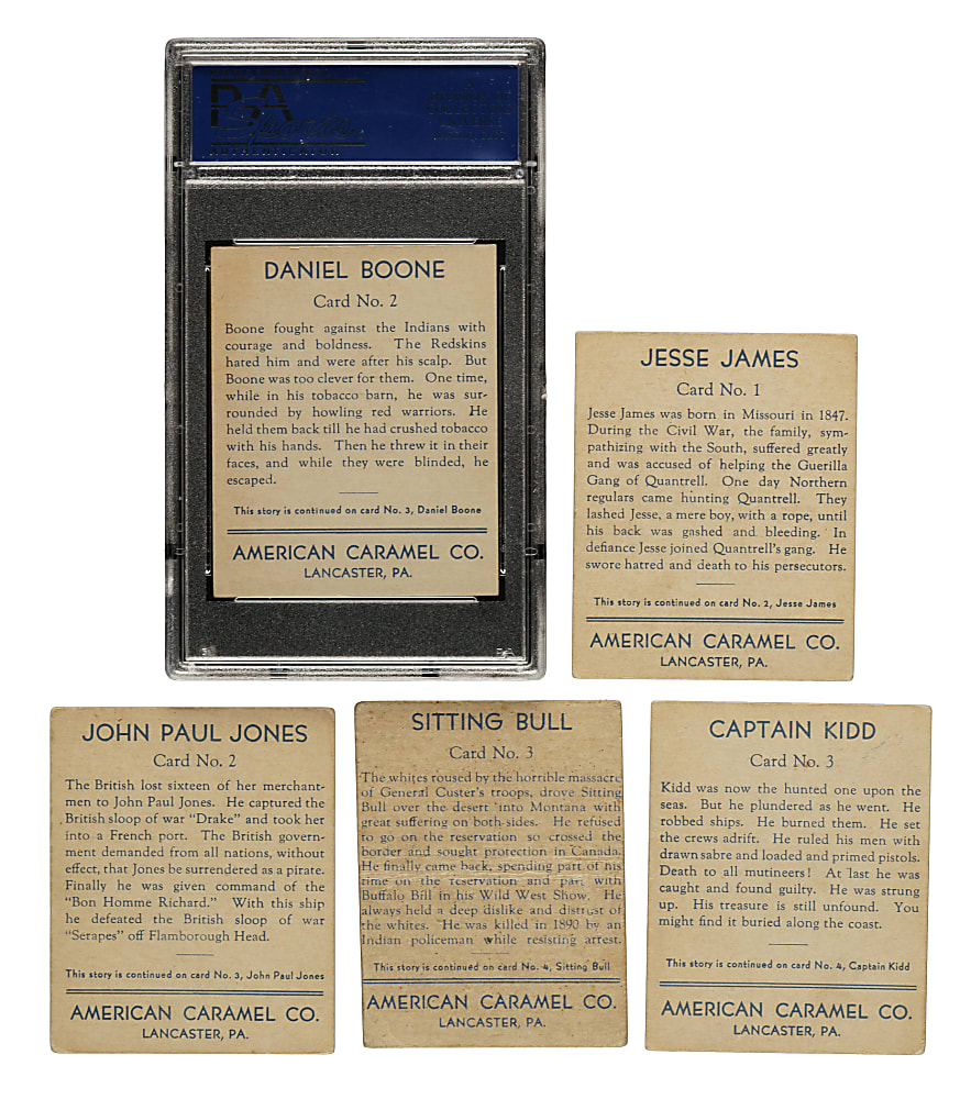 1930 R14 American Historical Characters Collection (5)