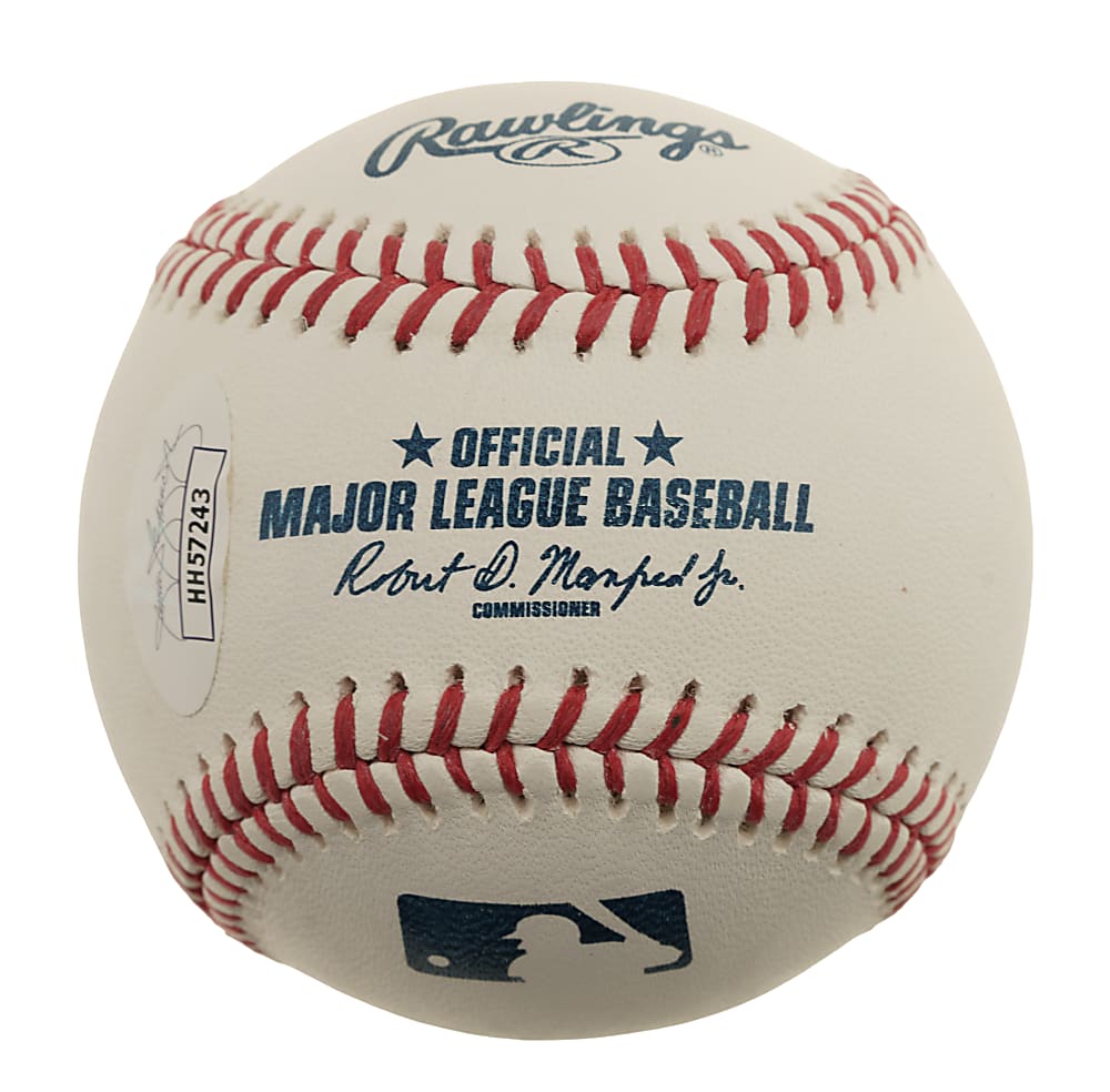 Jim Brown Single-Signed Baseball - JSA