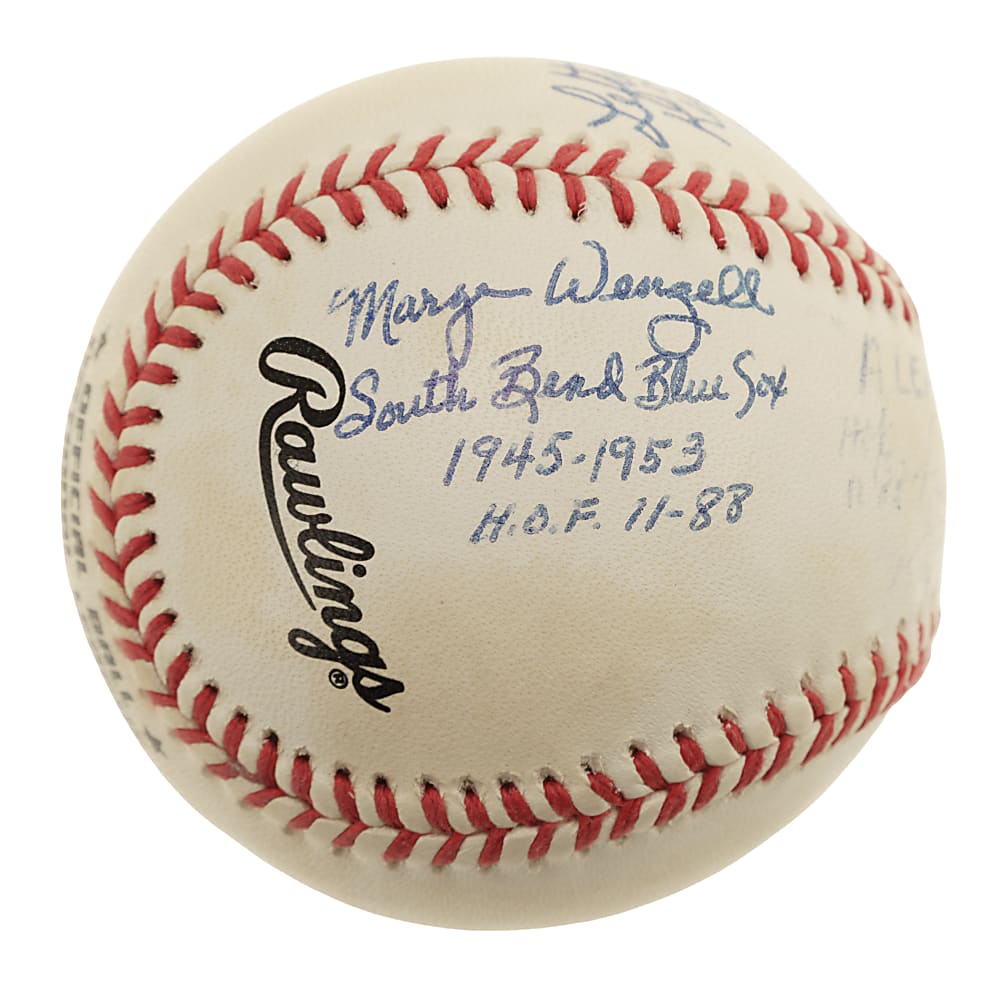 A League of Their Own Multi-Signed Baseball