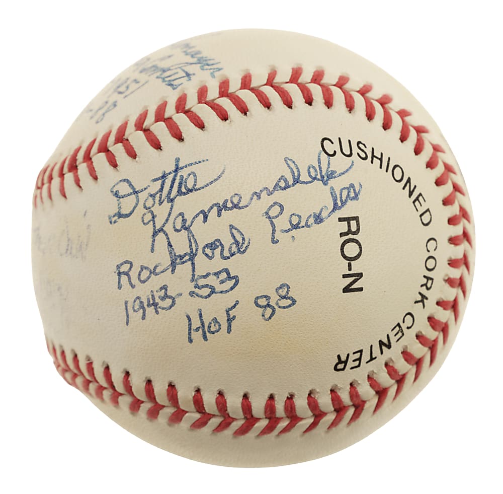 A League of Their Own Multi-Signed Baseball