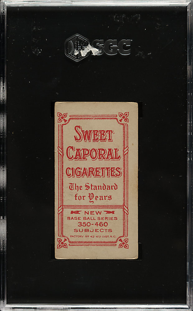 1909-1911 T206 White Border Tom Downey Batting SGC VG/EX 4