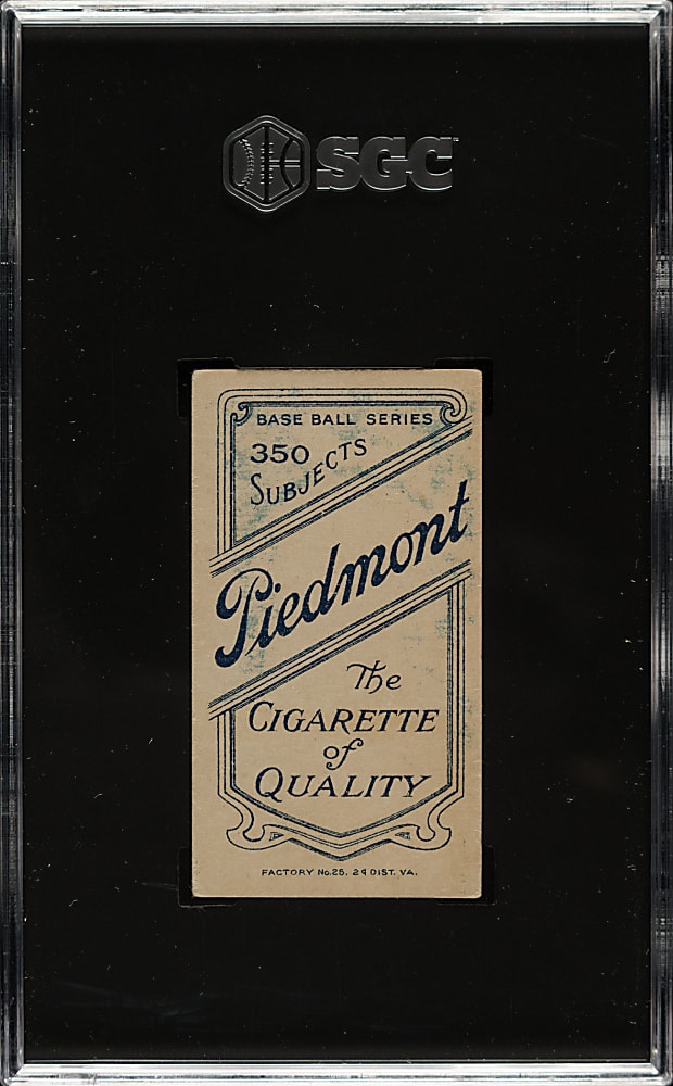 1909-1911 T206 White Border Bill Malarkey SGC VG/EX 4