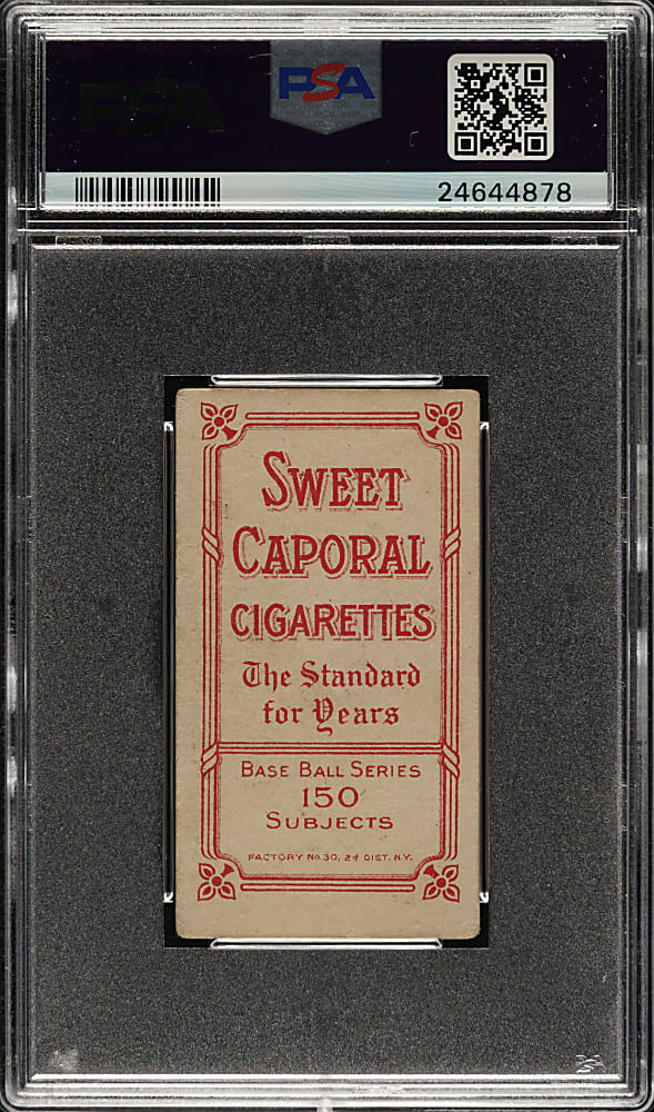 1909-1911 T206 White Border Al Shaw PSA VG-EX 4