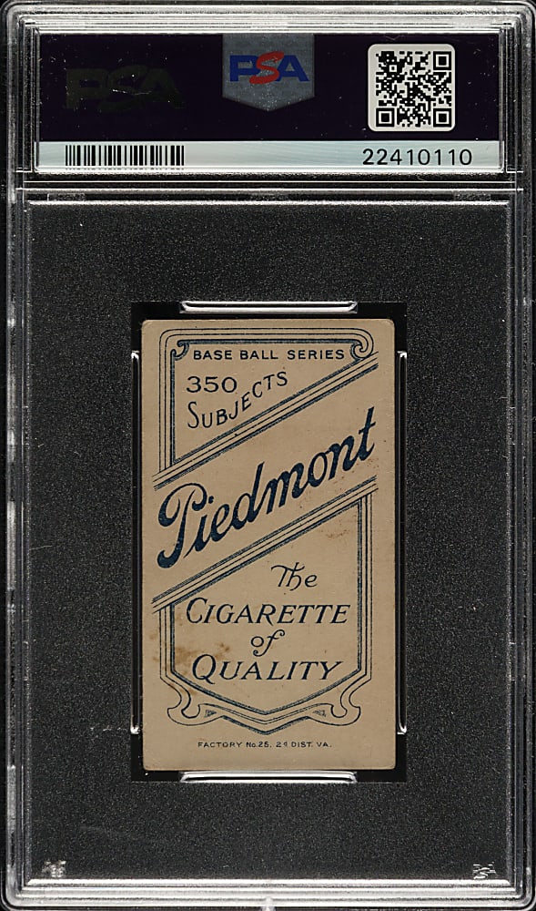 1909-1911 T206 White Border Monte Cross PSA VG-EX 4