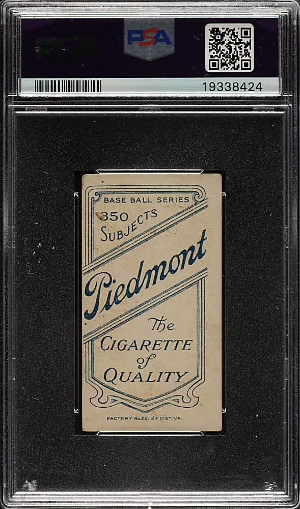 1909-1911 T206 White Border Josh Clark PSA VG-EX 4