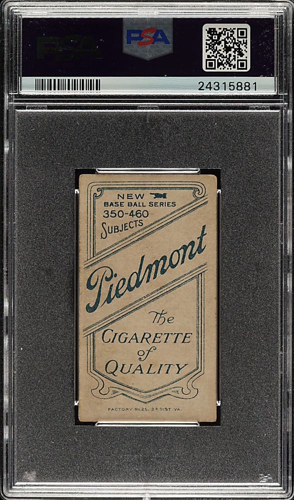 1909-1911 T206 White Border Happy Smith PSA VG-EX 4