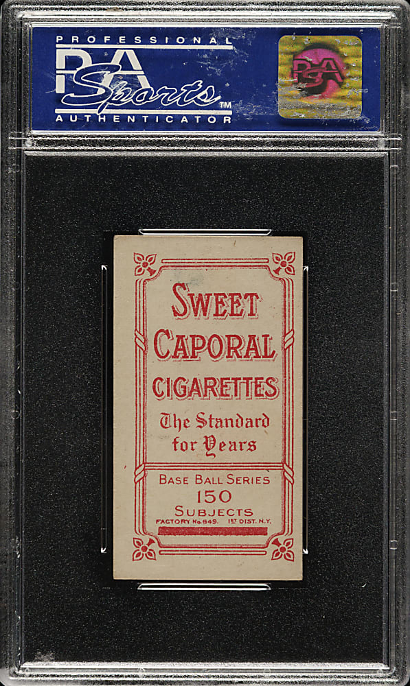 1909-1911 T206 White Border Tubby Spencer PSA VG-EX 4