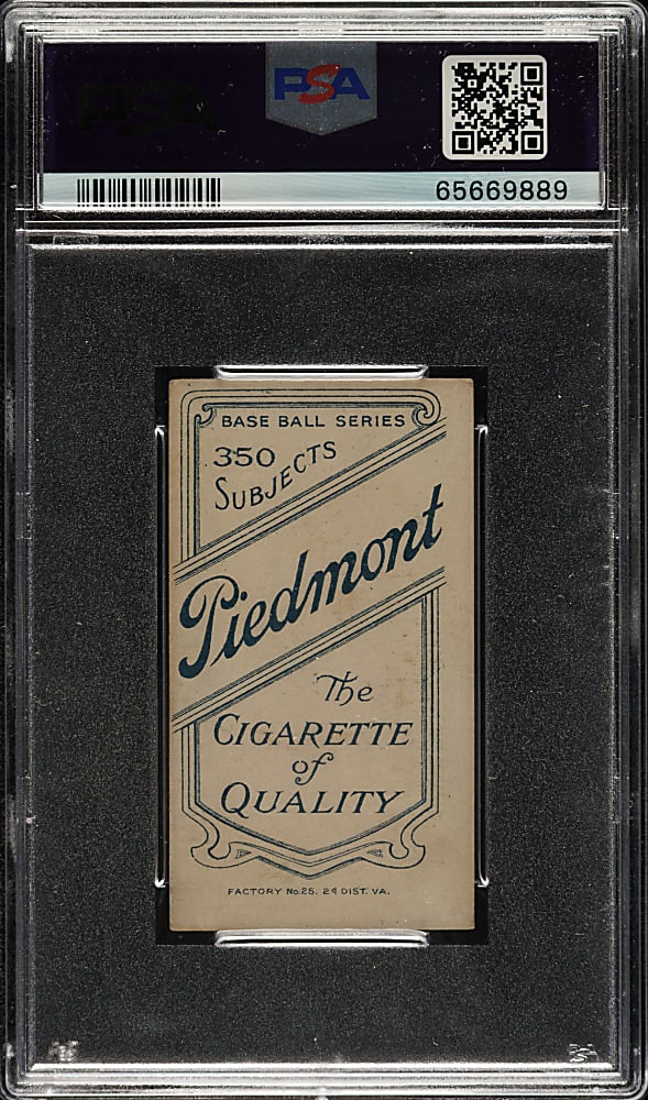 1909-1911 T206 White Border Art Fletcher PSA VG-EX 4