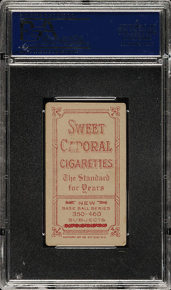 1909-1911 T206 White Border Sherry Magee with Bat PSA VG-EX 4