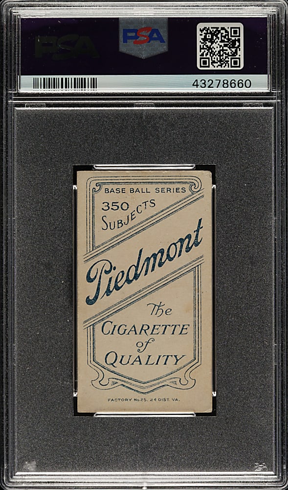 1909-1911 T206 White Border Ed Lennox PSA VG-EX 4