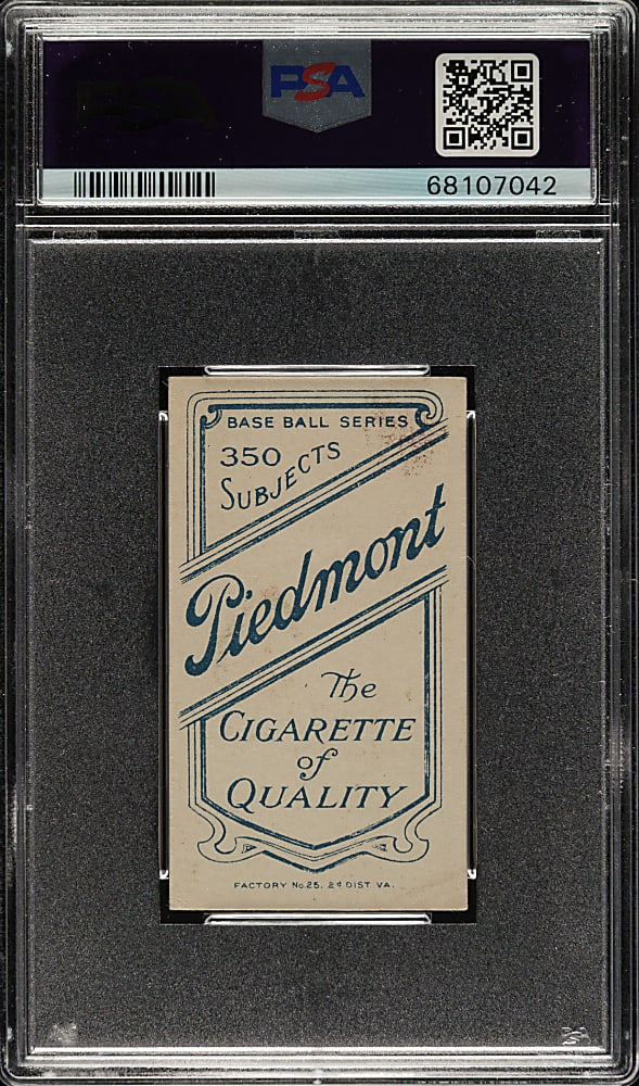 1909-1911 T206 White Border Charlie Hemphill PSA VG-EX 4