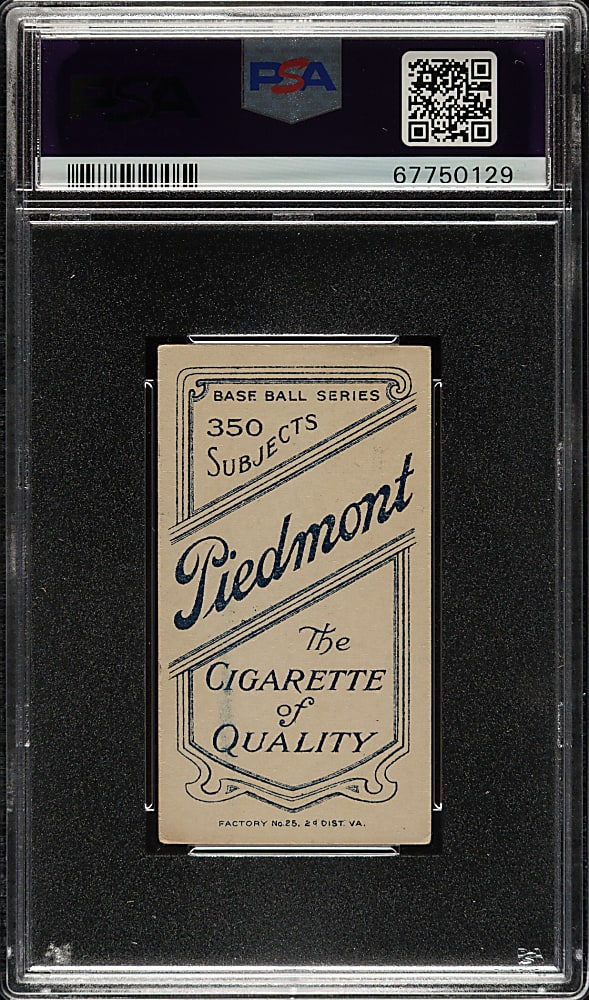 1909-1911 T206 White Border Steamer Flanagan PSA VG-EX 4
