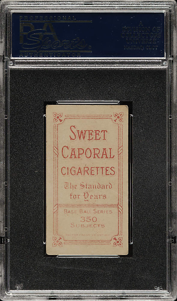 1909-1911 T206 White Border George Brown Washington PSA VG 3