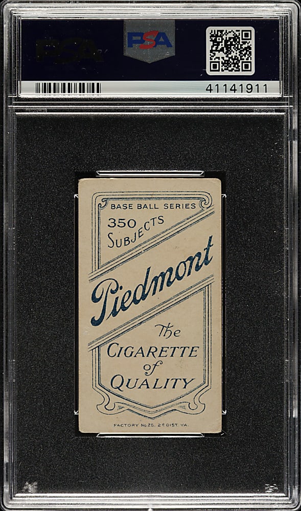 1909-1911 T206 White Border Roy Ellam Southern Leaguer PSA VG 3