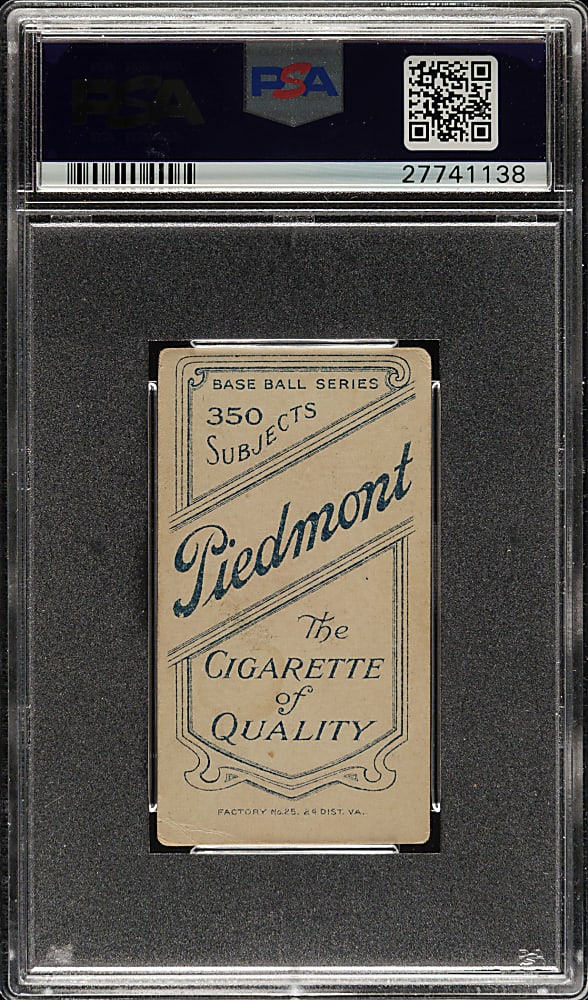 1909-1911 T206 White Border William Otey Southern Leaguer PSA VG 3