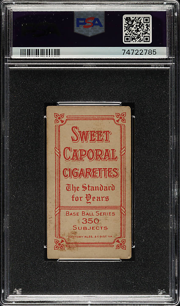 1909-1911 T206 White Border Joe "Iron Man" McGinnity PSA VG+ 3.5