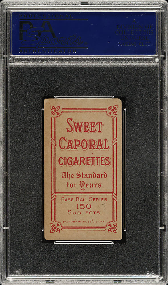 1909-1911 T206 White Border George Davis PSA VG-EX 4