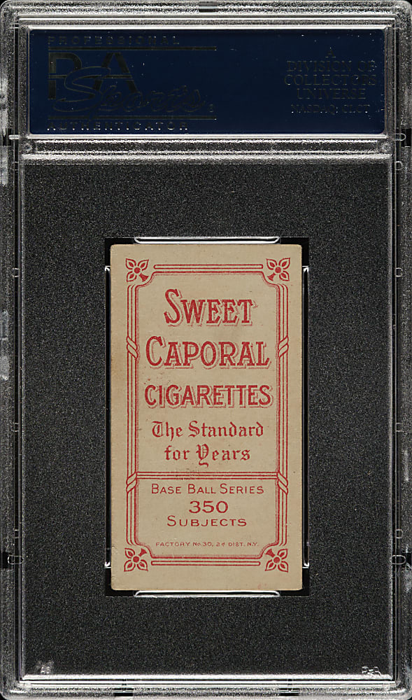 1909-1911 T206 White Border Fred Clarke Portrait PSA VG-EX 4