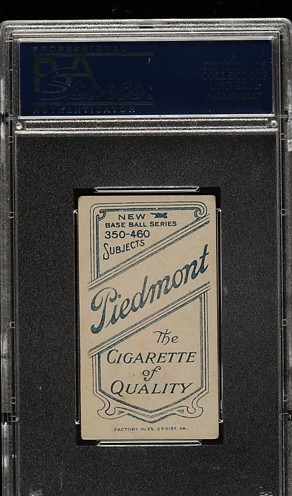 1909-1911 T206 White Border John McGraw Glove at Hip PSA VG-EX 4