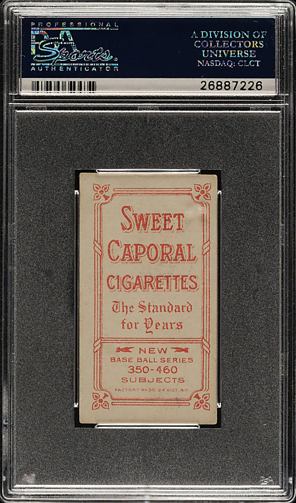 1909-1911 T206 White Border Hugh Duffy PSA VG-EX+ 4.5