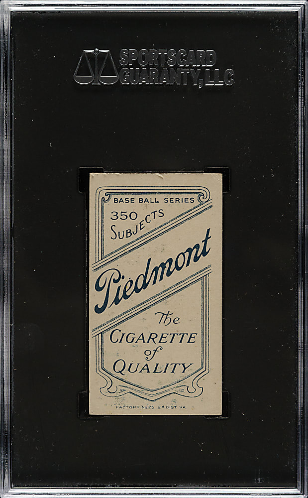 1909-1911 T206 White Border Jiggs Donohue SGC VG/EX+ 4.5