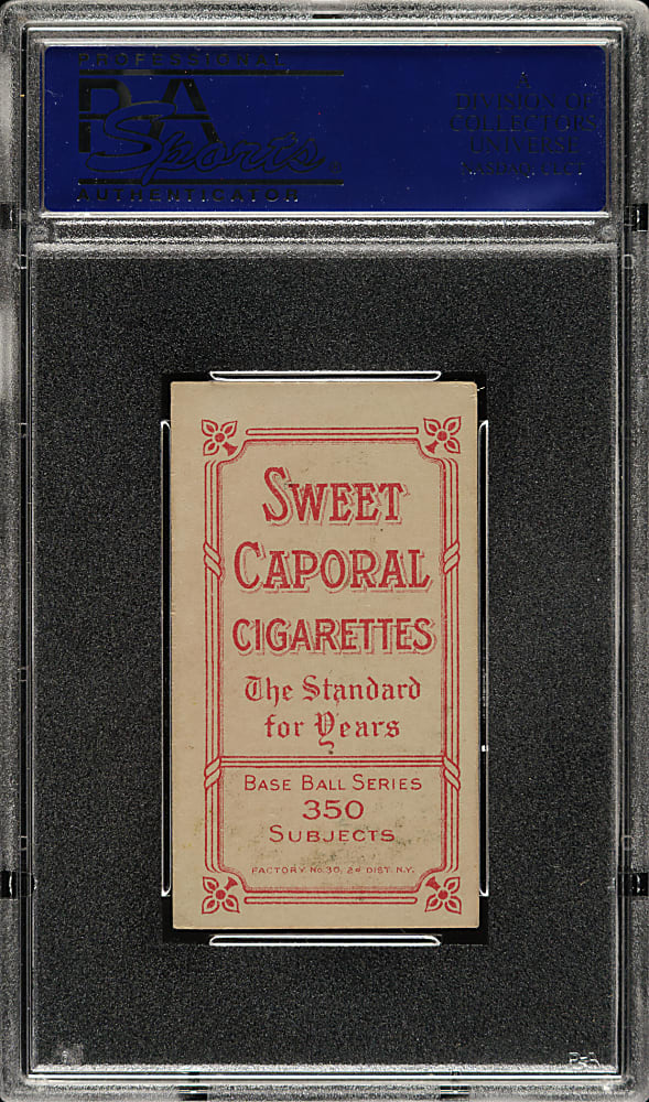 1909-1911 T206 White Border Joe Lake St. Louis, No Ball in Hand PSA EX 5