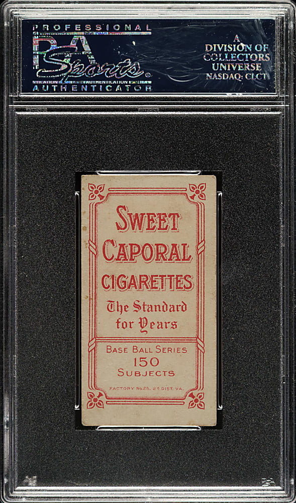 1909-1911 T206 White Border Lou Criger PSA VG-EX+ 4.5