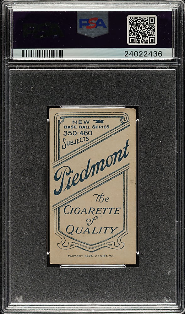 1909-1911 T206 White Border John Hummel PSA VG-EX+ 4.5