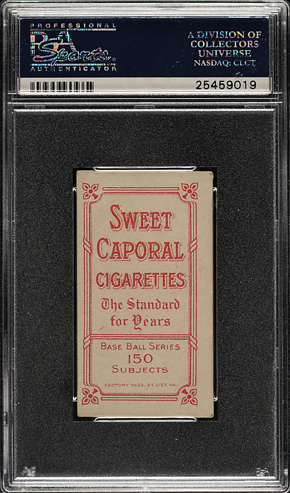 1909-1911 T206 White Border Vive Lindaman PSA VG-EX+ 4.5