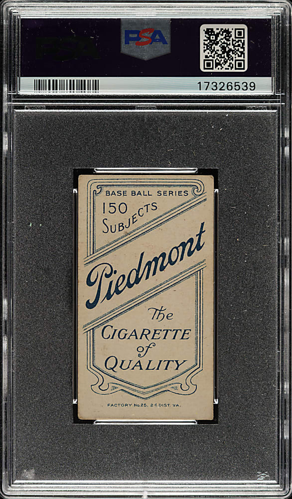1909-1911 T206 White Border Jimmy Sheckard No Glove Showing PSA VG-EX+ 4.5