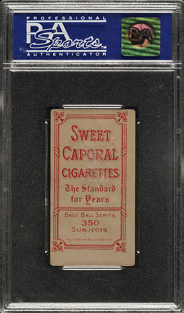1909-1911 T206 White Border Jerry Downs PSA VG-EX 4