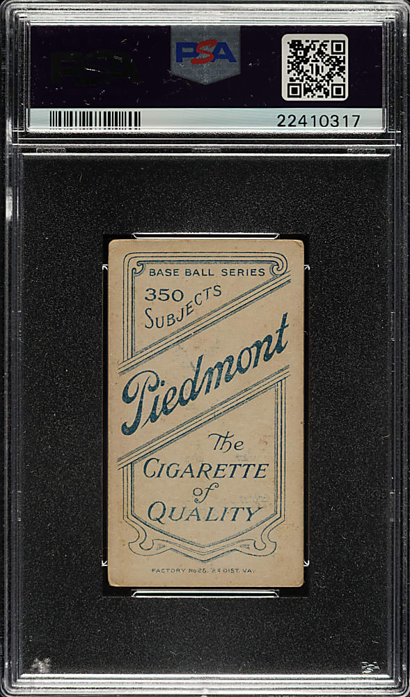 1909-1911 T206 White Border Joe Dunn PSA VG-EX 4