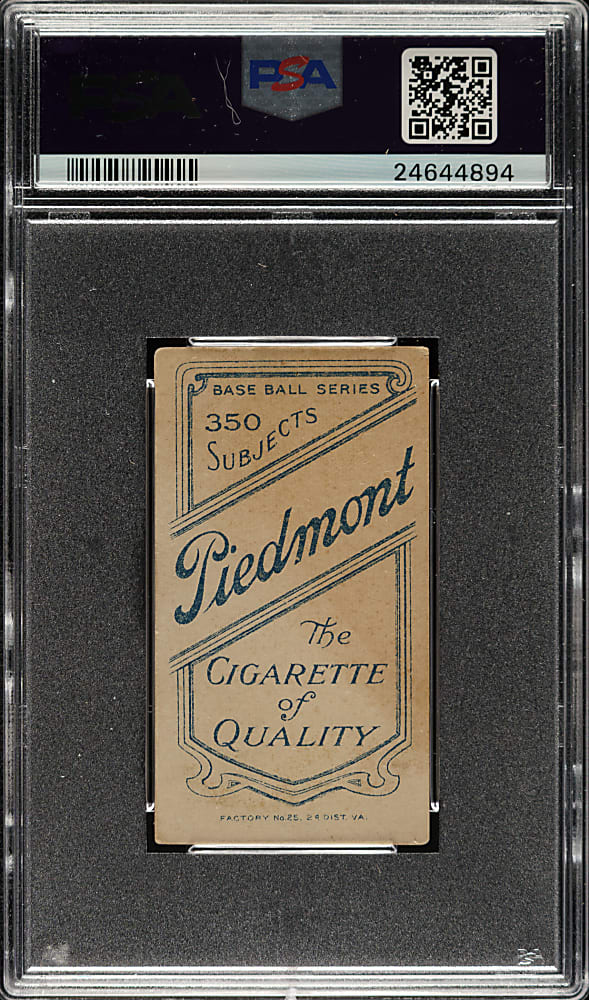 1909-1911 T206 White Border Tim Jordan Batting PSA VG-EX 4