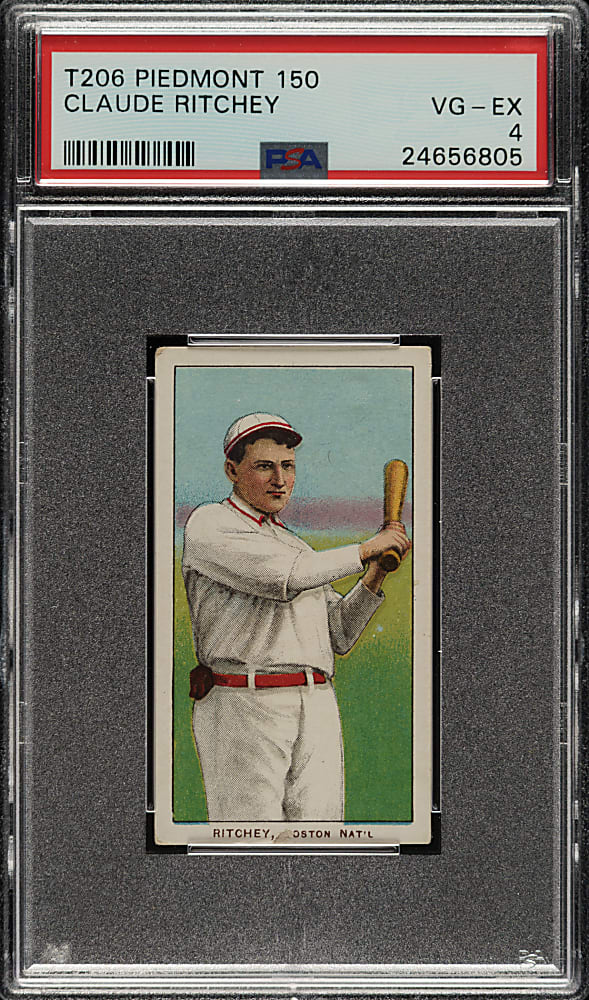 1909-1911 T206 White Border Claude Ritchey PSA VG-EX 4