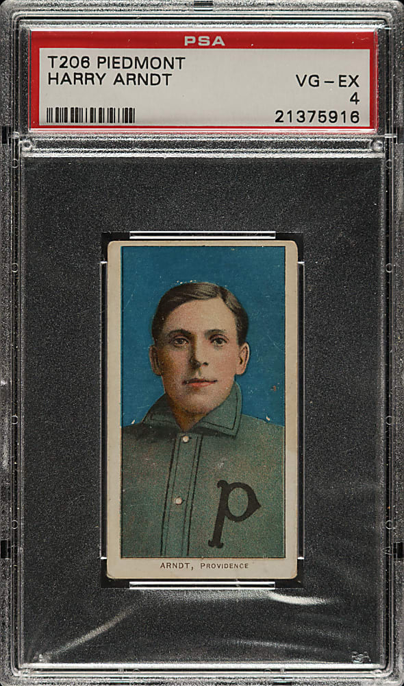 1909-1911 T206 White Border Harry Arndt PSA VG-EX 4