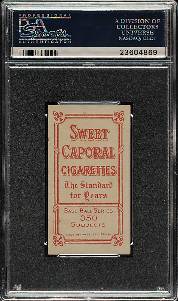 1909-1911 T206 White Border Ginger Beaumont PSA VG-EX 4