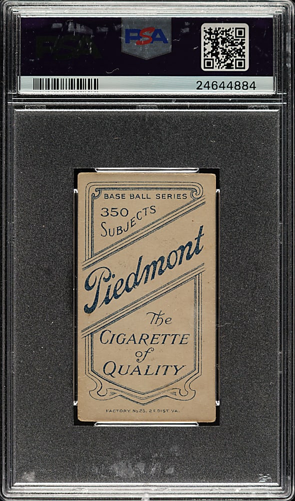 1909-1911 T206 White Border Fred Snodgrass Batting PSA VG-EX 4