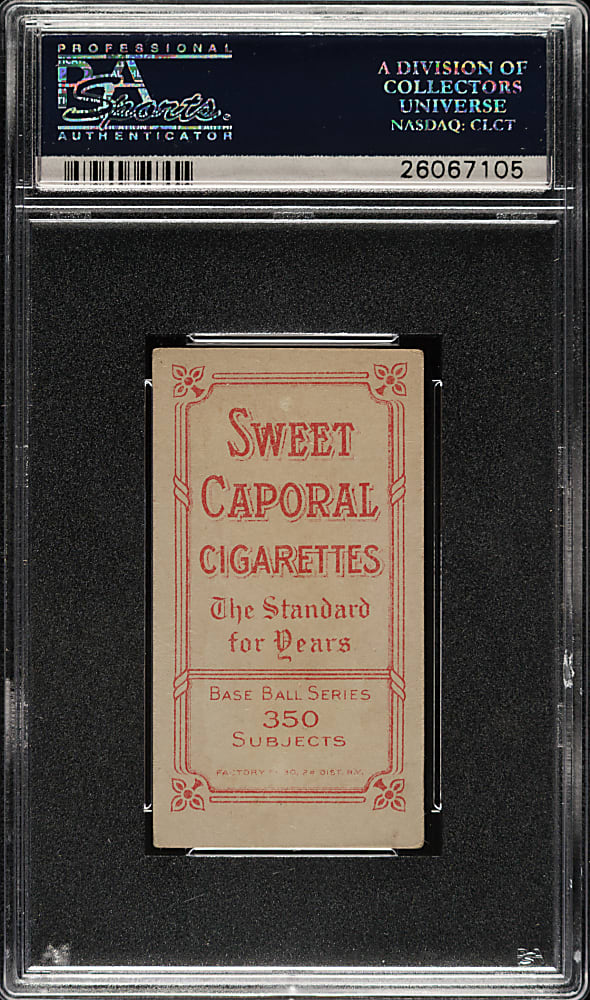 1909-1911 T206 White Border Jim Scott PSA VG-EX 4