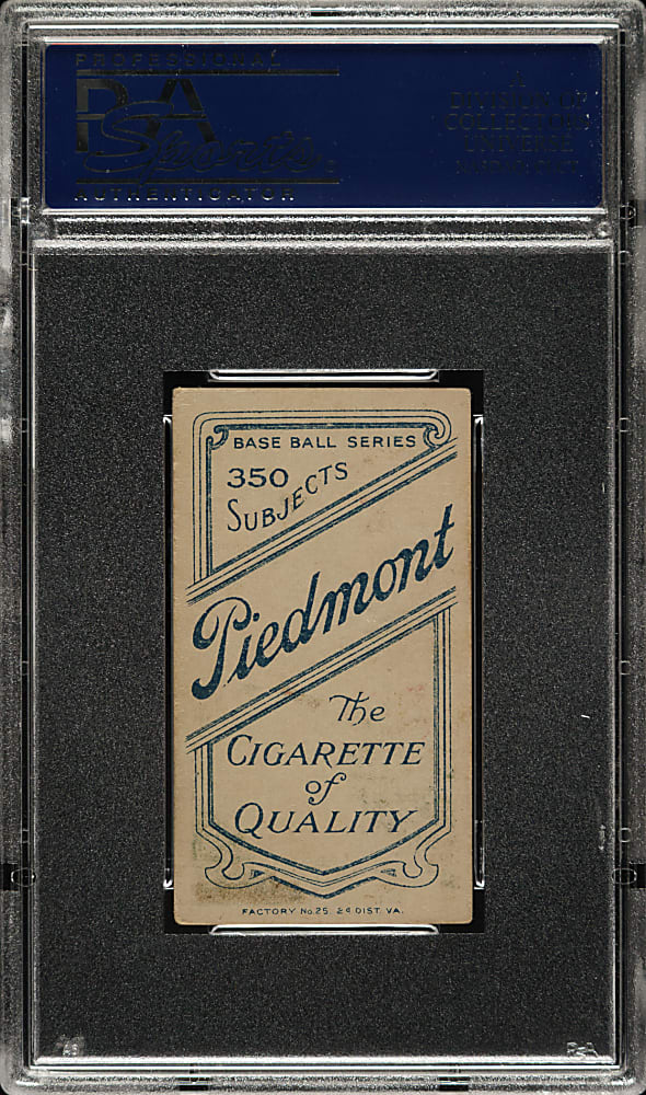 1909-1911 T206 White Border Cy Seymour Throwing PSA VG-EX 4